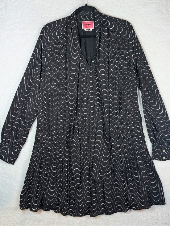 kate spade Dresses & Skirts - kate spade Black Dot Wave Midi Dress